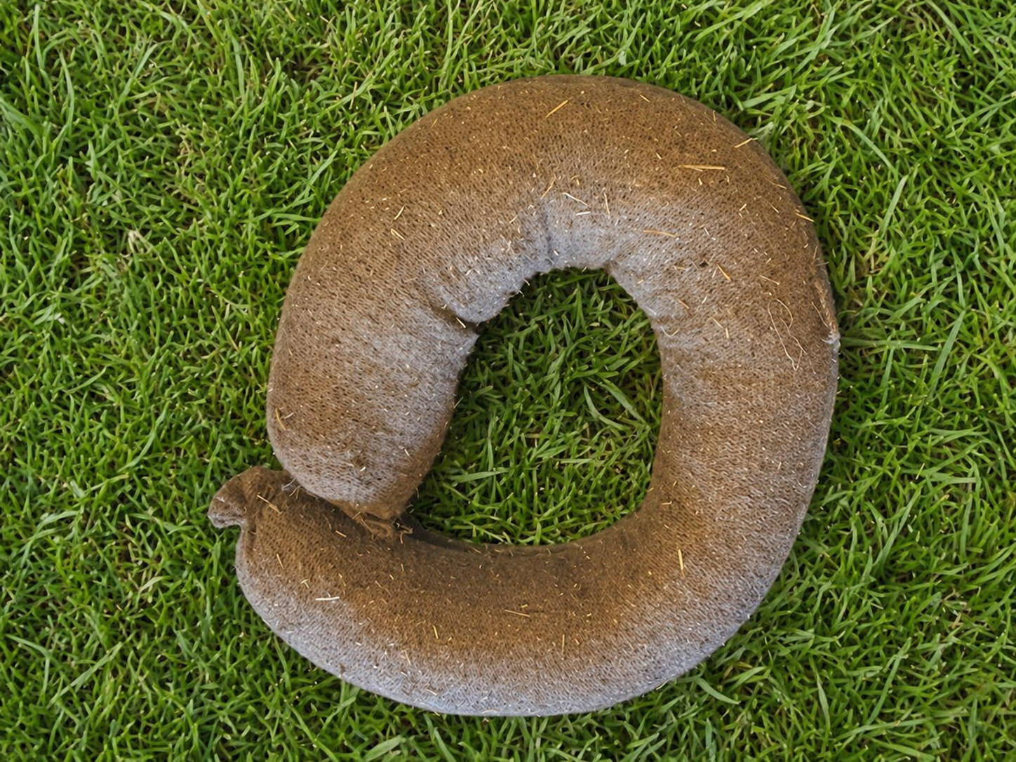 Jute on Grass